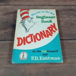 The Cat in the Hat Beginner Book Dictionary by P.D. Eastman 1964 Hardcover